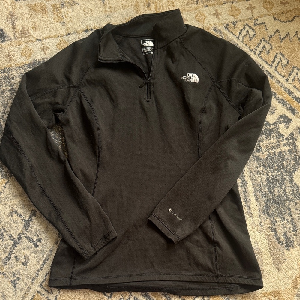 The North Face Women’s Black Fleece Quarter-Zip Pullover